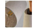 BRW Стельовий 3-точковий тканинний світильник Vaio бежевий 087628 фото thumb №3
