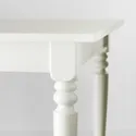 IKEA INGATORP ИНГАТОРП / SKOGSTA СКОГСТА, стол и 4 стула, белый / действие, 155 / 215 см 995.451.96 фото thumb №4