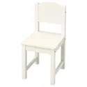 IKEA SUNDVIK СУНДВІК, дитячий стілець, білий 601.963.58 фото thumb №1