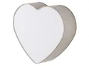 BRW Сердце 2-позиционный тканевый детский светильник бежевый 095010 фото thumb №1