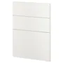IKEA METOD МЕТОД, 3 фронтальні панелі для посудомийки, Веддинг білий, 60 см 294.499.09 фото