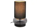 BRW Настільна лампа зі скла Epiro графіт 093396 фото thumb №2