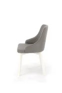 Кухонный стул HALMAR TOLEDO белый/серый фото thumb №3