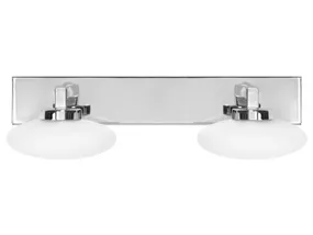 BRW Розумний настінний світлодіодний світильник для ванної кімнати Orbis з Wi-Fi сріблястий 085979 фото