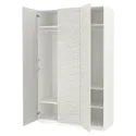IKEA PAX ПАКС / MISTUDDEN МИСТУДДЕН, гардероб, комбинация, белый / серый узор, 150x60x236 см 795.212.00 фото thumb №1