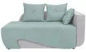BRW Двоспальний диван-ліжко Cerro з ящиком для зберігання м'ятний, Soro 34 Mint/Sawana 84 Steel SO2-CERRO-LX_1DL_P-G2_BAE016 фото thumb №1