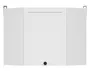 BRW Угловой верхний кухонный шкаф Junona Line 60 см левый/правый белый, белый GNWU/57_LP-BI/BI фото