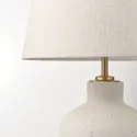 IKEA BLIDVÄDER БЛИДВЭДЕР, лампа настольная, кремовая керамика / бежевый, 50 см 805.012.58 фото thumb №7