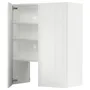 IKEA METOD МЕТОД, навесной шкаф д / вытяжки / полка / дверь, белый / Стенсунд белый, 80x100 см 195.042.94 фото