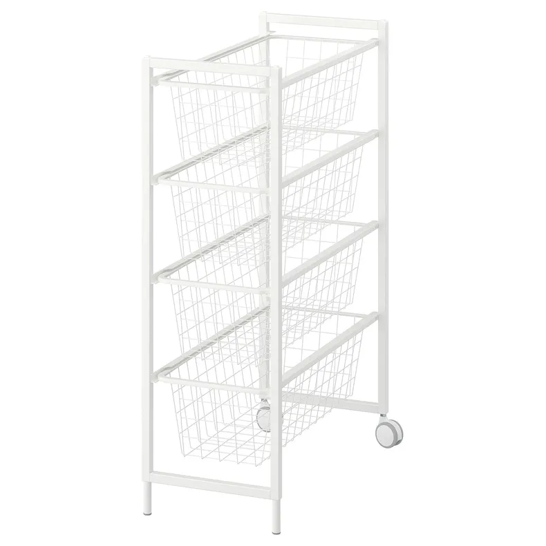 IKEA JONAXEL ЙОНАКСЕЛЬ, шафа, білий, 25x51x73 см 592.974.38 фото №1