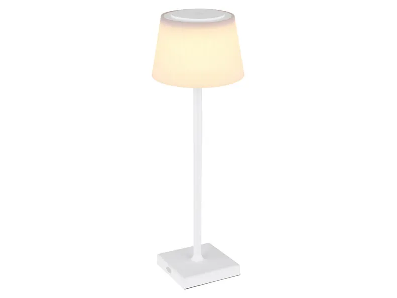 BRW Настольная светодиодная лампа Gregoir белого цвета 091464 фото №5