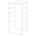 IKEA JONAXEL ЙОНАКСЕЛЬ, гардероб, комбінація, білий, 50x51x104 см 493.114.92 фото thumb №1