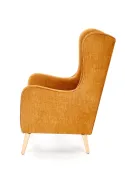 Мягкое кресло HALMAR CHESTER 2, янтарный фото thumb №4