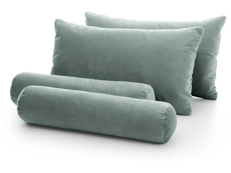BRW Комплект зеленых подушек для кровати Reve, Амон 27 POD_SET2-G2-AMON_27 фото №1