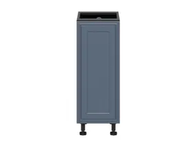 BRW Кухонный цокольный шкаф Verdi 30 см с корзиной для груза мистик матовый, черный/матовый FL_DC_30/82_C-CA/MIM фото
