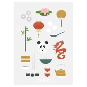 IKEA BILD БІЛЬД, постер, у Китаї, 50x70 см 405.130.41 фото