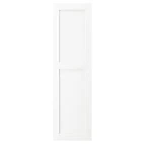IKEA ENKÖPING ЭНЧЁПИНГ, дверь, белая имитация дерева, 40x140 см 505.057.62 фото