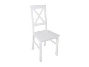 BRW Алла 4 дерев'яний стілець білий, білий TXK_ALLA_4-TX098-1-TK0 фото
