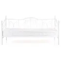 Ліжко односпальне металеве 90x200 см MEBEL ELITE MIKE, білий фото thumb №7