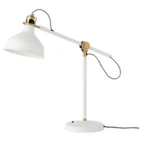 IKEA RANARP РАНАРП, робоча лампа, кремово-білий 302.313.15 фото