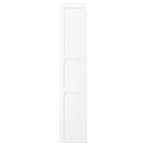 IKEA ENKÖPING ЭНЧЁПИНГ, дверь, белая имитация дерева, 40x200 см 305.057.63 фото