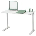 IKEA RELATERA РЕЛАТЕРА, письменный стол, комбинация, белый/светло-серый-зеленый, 117x60 см 995.557.79 фото thumb №1