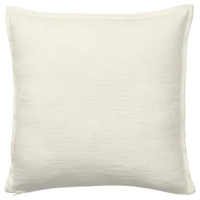 IKEA LAGERPOPPEL ЛАГЕРПОППЕЛ, чохол на подушку, кремово-білий, 50x50 см 405.618.00 фото