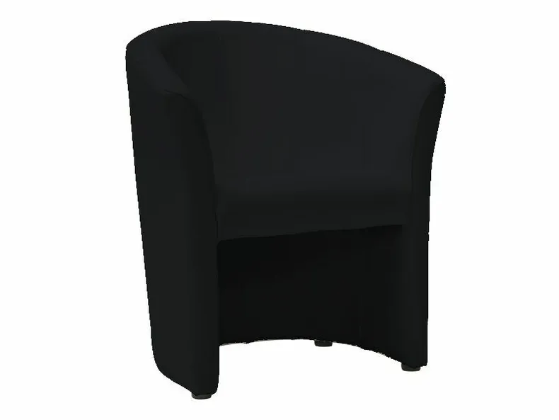 Кресло мягкое SIGNAL TM-1, экокожа: черный фото №1