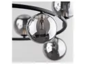 BRW Восьмиконечный металлический подвесной светильник Anabelle цвета графит 095036 фото thumb №3