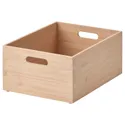 IKEA UPPDATERA УППДАТЕРА, коробка для зберігання, світлий бамбук, 24x32x15 см 805.207.18 фото thumb №1