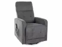 Кресло-реклайнер раскладное SIGNAL OTUS II Brego, ткань: темно-серый фото thumb №1