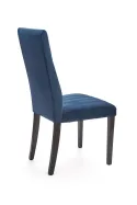 Кухонный стул HALMAR DIEGO 2 черный/темно-синий фото thumb №7