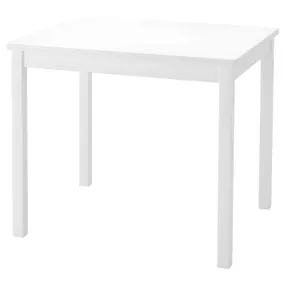 IKEA KRITTER КРІТТЕР, дитячий стіл, білий, 59x50 см 401.538.59 фото