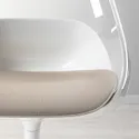 IKEA BALTSAR БАЛЬТСАР, обертовий стілець, білий 105.115.38 фото thumb №5