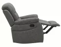 Кресло мягкое раскладное SIGNAL NERON, ткань: серый фото thumb №4