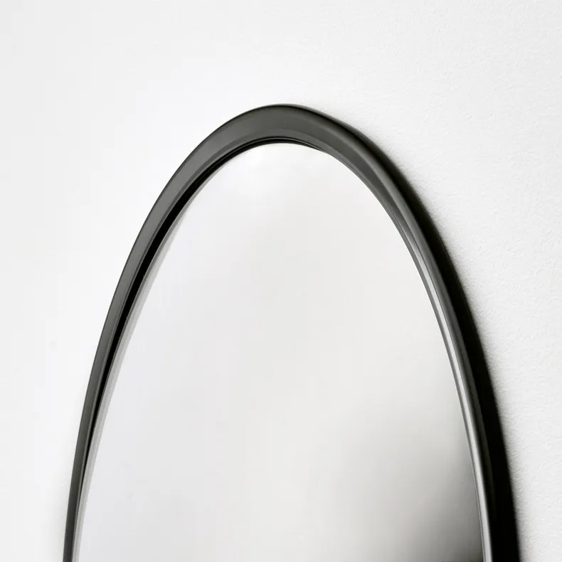 IKEA SVARTBJÖRK СВАРТБЬЁРК, декоративное выпуклое зеркало, черный, 41 см 805.171.22 фото №4