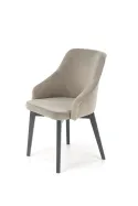 Кухонный стул HALMAR TOLEDO 2 графит/серый (1p=1шт) фото thumb №3