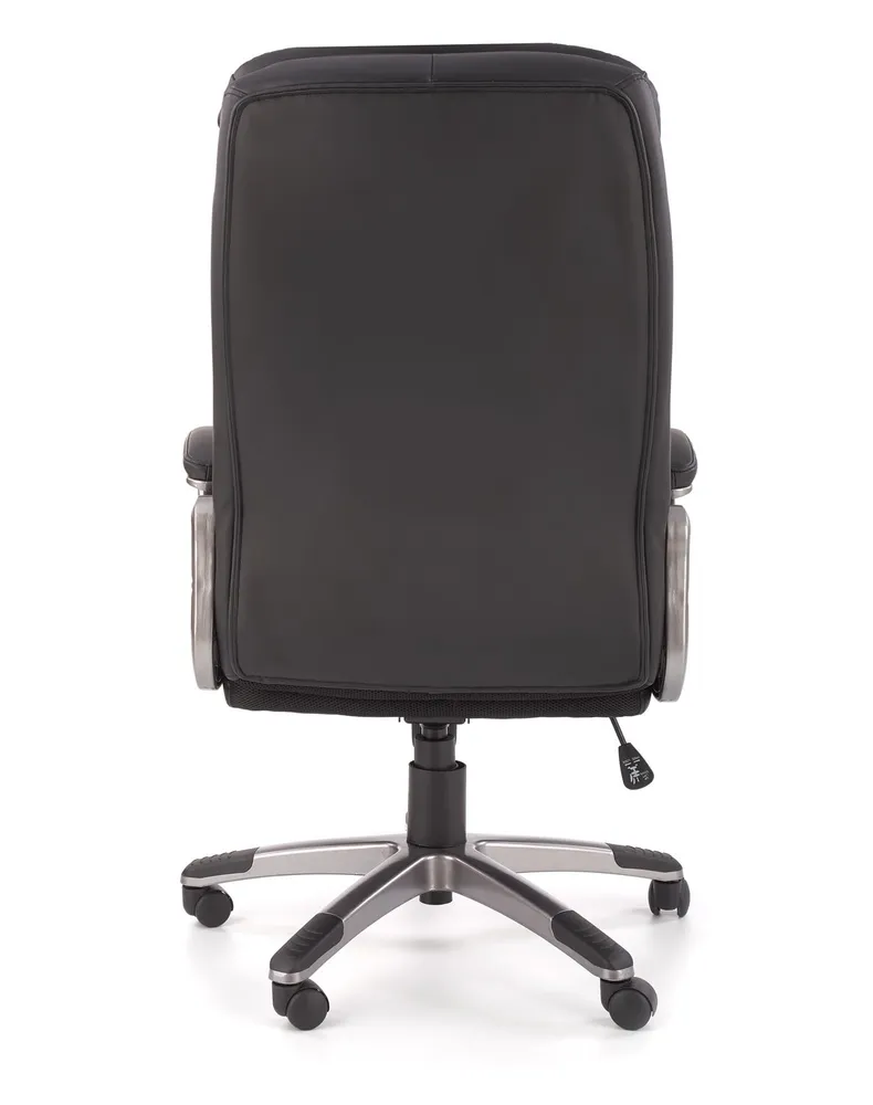 Кресло компьютерное офисное вращающееся HALMAR PRESTON черный, экокожа фото №7