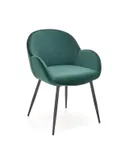 Кухонний стілець HALMAR K480 темно-зелений фото thumb №9