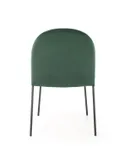 Кухонний стілець HALMAR K443 темно-зелений фото thumb №2