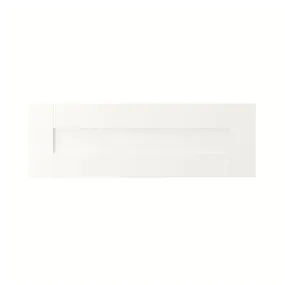 IKEA SANNIDAL САННІДАЛЬ, фронтальна панель шухляди, білий, 60x20 см 105.264.55 фото