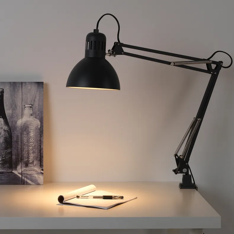 IKEA TERTIAL ТЕРЦІАЛ, робоча лампа, темно-сірий 503.553.95 фото №2
