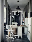 IKEA SKURUP СКУРУП, підвісний світильник, чорний, 38 см 804.071.14 фото thumb №6