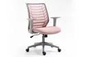 Стілець офісний поворотний SIGNAL Q-320, сірий / рожевий фото thumb №19