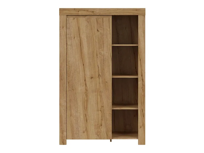 BRW Книжкова шафа Holten 98 см з дверцятами і 4 полицями дуб ватерфорд, дуб уотерфорд REG1D/150-DWF фото №2