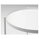 IKEA GLADOM ГЛАДОМ, стіл сервірувальний, білий, 45x53 см 703.378.19 фото thumb №9