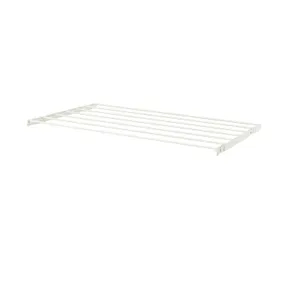 IKEA BOAXEL БОАКСЕЛЬ, сушарка для білизни, білий, 60x40 см 604.487.47 фото