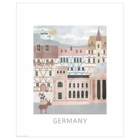 IKEA BILD БІЛЬД, постер, ілюстрація, Німеччина, 40x50 см 005.815.98 фото