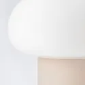 IKEA DEJSA ДЕЙСА, лампа настольная, бежевое / опаловое белое стекло, 28 см 904.049.83 фото thumb №7