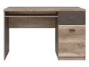 Письмовий стіл BRW Malcolm, 120х65 см, дуб каньйон монумент / сірий вольфрам BIU1D1S-DAMO/SZW/DAMON фото thumb №2